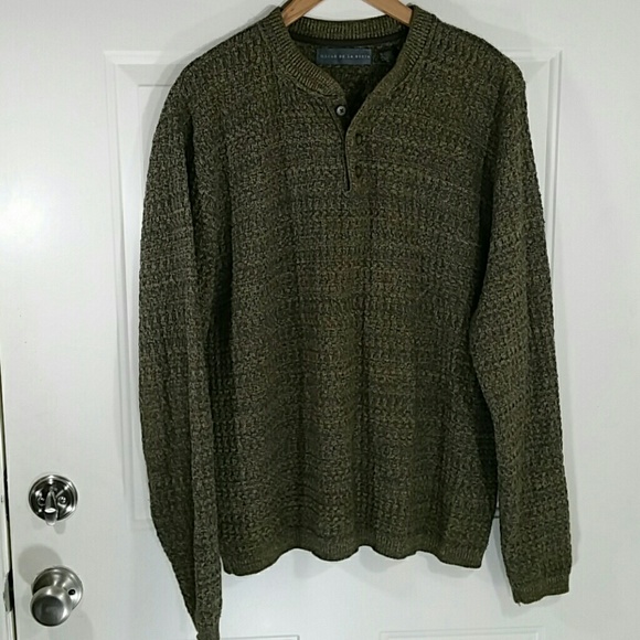 oscar de la renta sweater mens